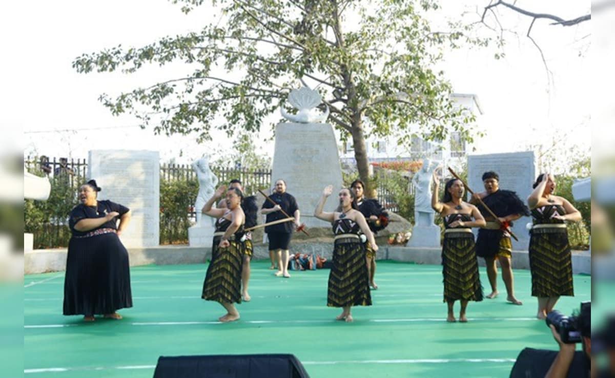 New Zealand's Maori Tribals Perform Haka At Jatara Festival In Telangana