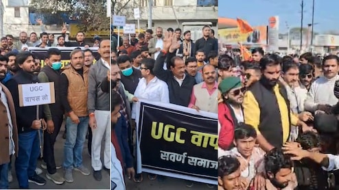 सुप्रीम कोर्ट से रोक के बाद भी यूजीसी के नए नियमों के खिलाफ MP में विरोध प्रदर्शन, सवर्ण समाज बोले- 'कानून वापस होने तक चलेगा आंदोलन'