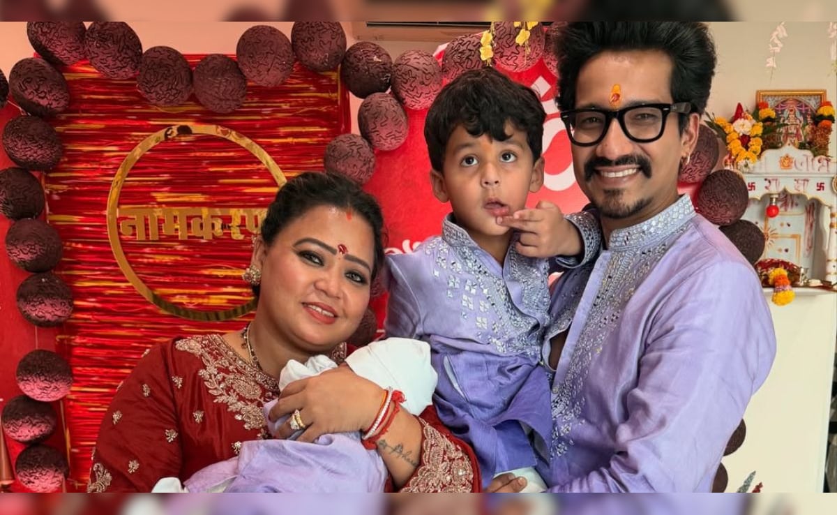 Bharti Singh And Harsh Limbachiyaa Name Second Son Yashveer, Share Pics From Namkaran Ceremony