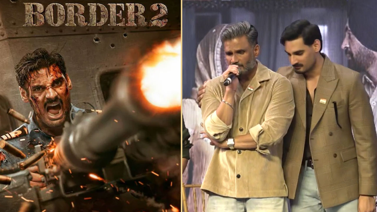 <i>Border 2</i> Marks Emotional Homecoming For Suniel Shetty's Son Ahan