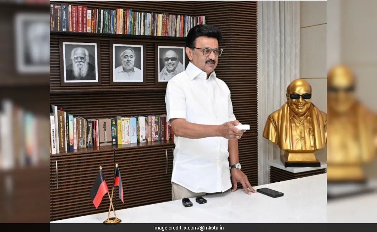 "Ignore Unnecessary Voices": Tamil Nadu Chief Minister MK Stalin To DMK ...