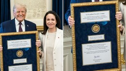 "Unbelievably Embarrassing": Outrage Over Machado's Nobel Prize Gift To Trump