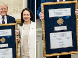 "Unbelievably Embarrassing": Outrage Over Machado's Nobel Prize Gift To Trump