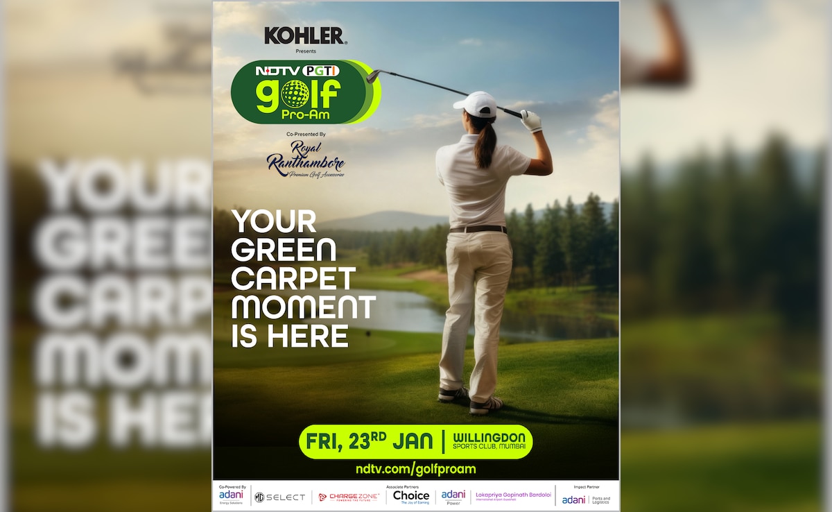 Harbhajan Singh And Other Celebrities To Headline NDTV PGTI Golf Pro-Am Mumbai