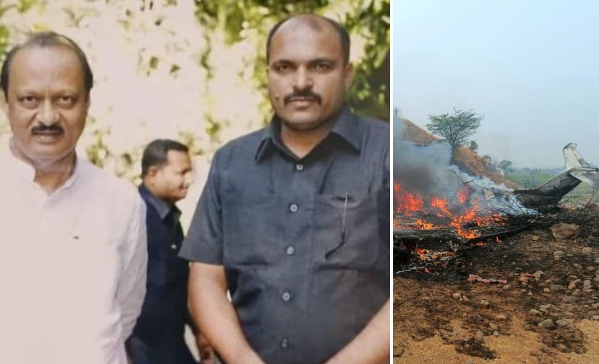 अजित पवार के बॉडीगार्ड विदिप जाधव, जिनकी प्लेन क्रैश में साथ ही गई जान.