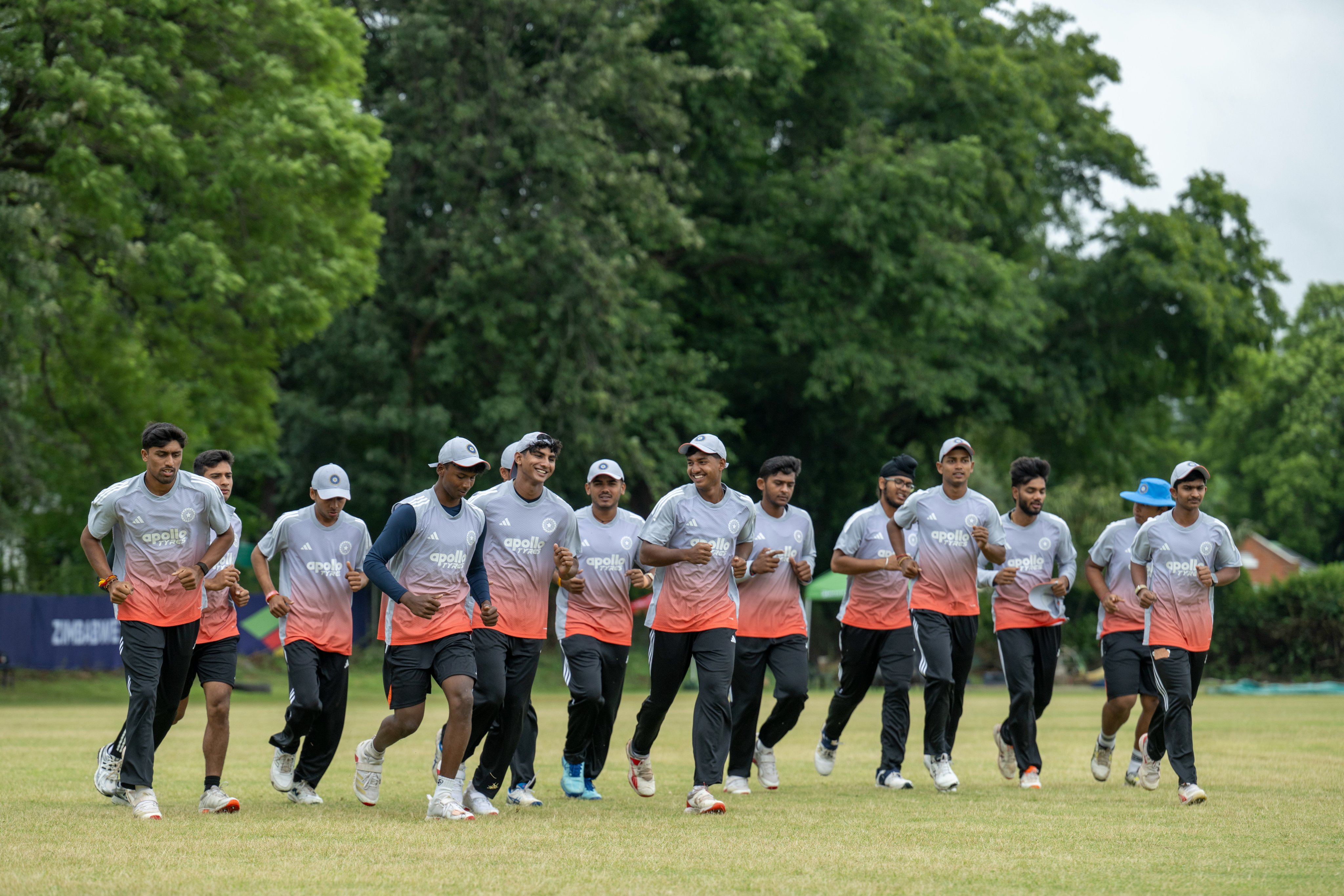 ICC U19 World Cup 2026 logo with match schedule, detailing streaming options for viewers