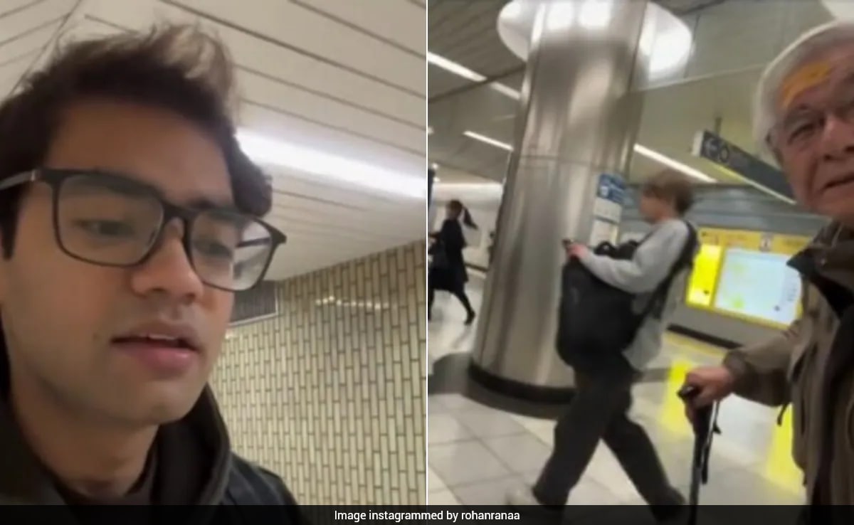 "I Am From India": Man's Proud Moment As He Helps Injured Japanese Commuter