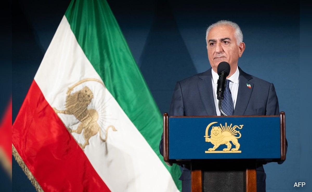 Son Of Iran's Last Shah Urges People To 'Shout' Down Government