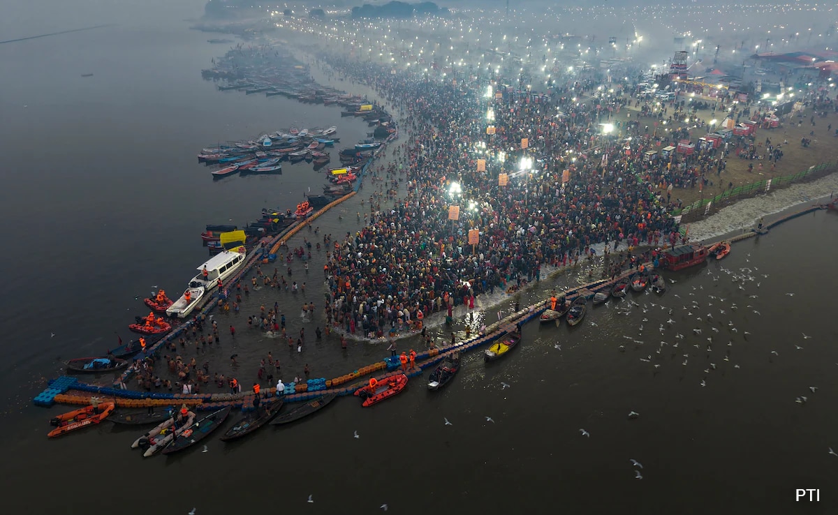 Magh Mela: Over 21 Lakh Take Dip At Sangam On Makar Sankranti