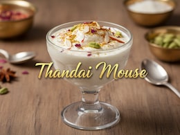 Thandai Mousse: The Ultimate Fusion Dessert Mixing Indian Flavours With French