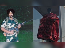 'How Could I Leave My Son?' Mother Wraps Blanket On Soldiers Statue In Cold