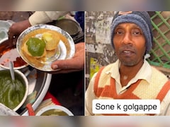 This Street-Side Vendor Serves Two Gol Gappas For Rs 100