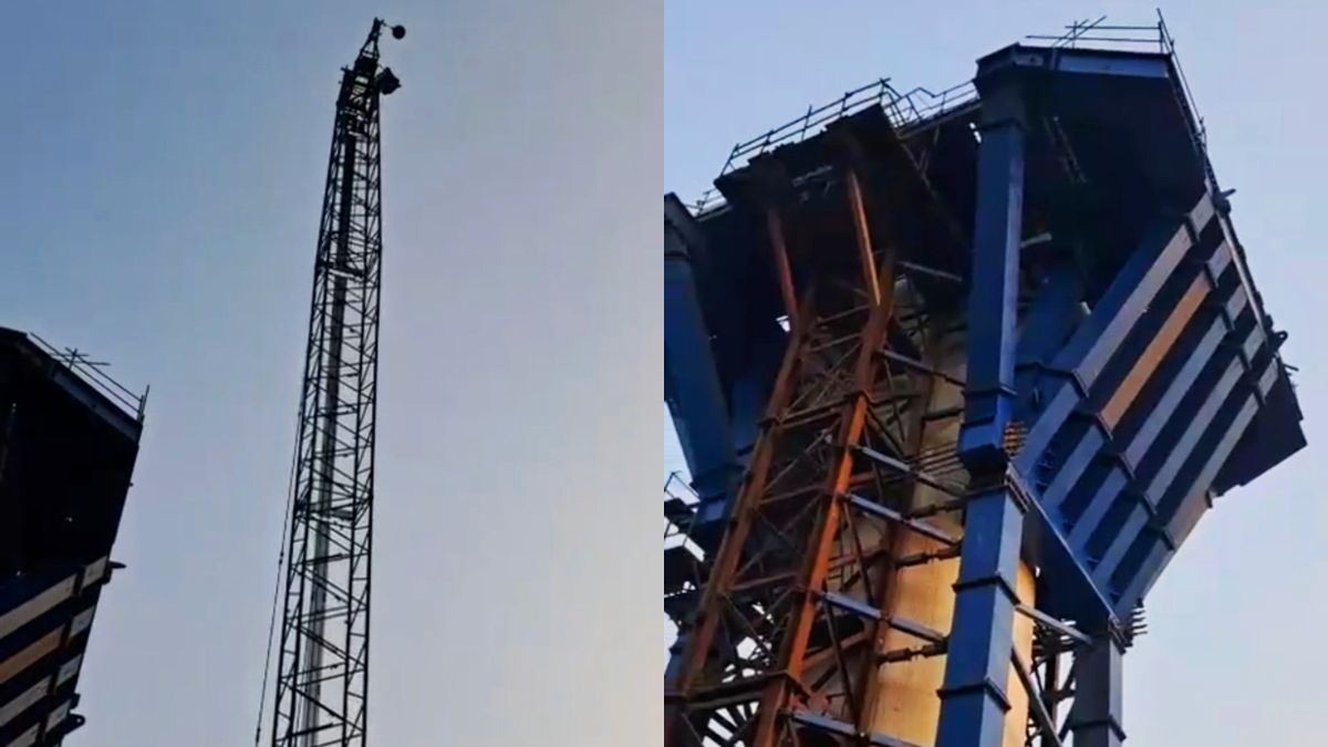 Gujarat Man, Daughter Crushed By Falling Metal Plate At Bullet Train Site