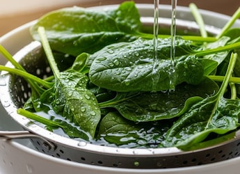 How To Wash Spinach Properly And Blanch It Right - Follow These 7 Steps