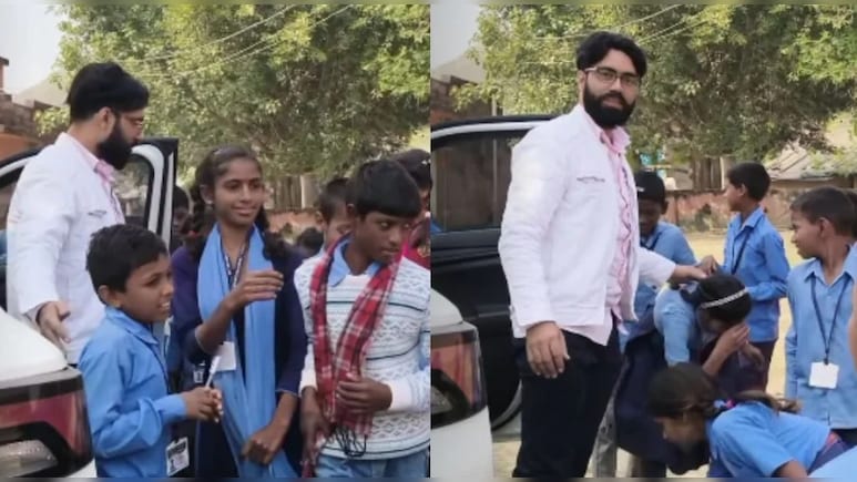100 KM दूर हर दिन स्कूल पढ़ाने जाता है ये टीचर, बच्चों का प्यार देख बोले- यहां से ट्रांसफर कौन चाहेगा