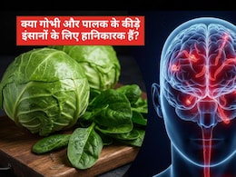 पालक और पत्ता गोभी के कीड़े पेट में जाने से क्या होगा?