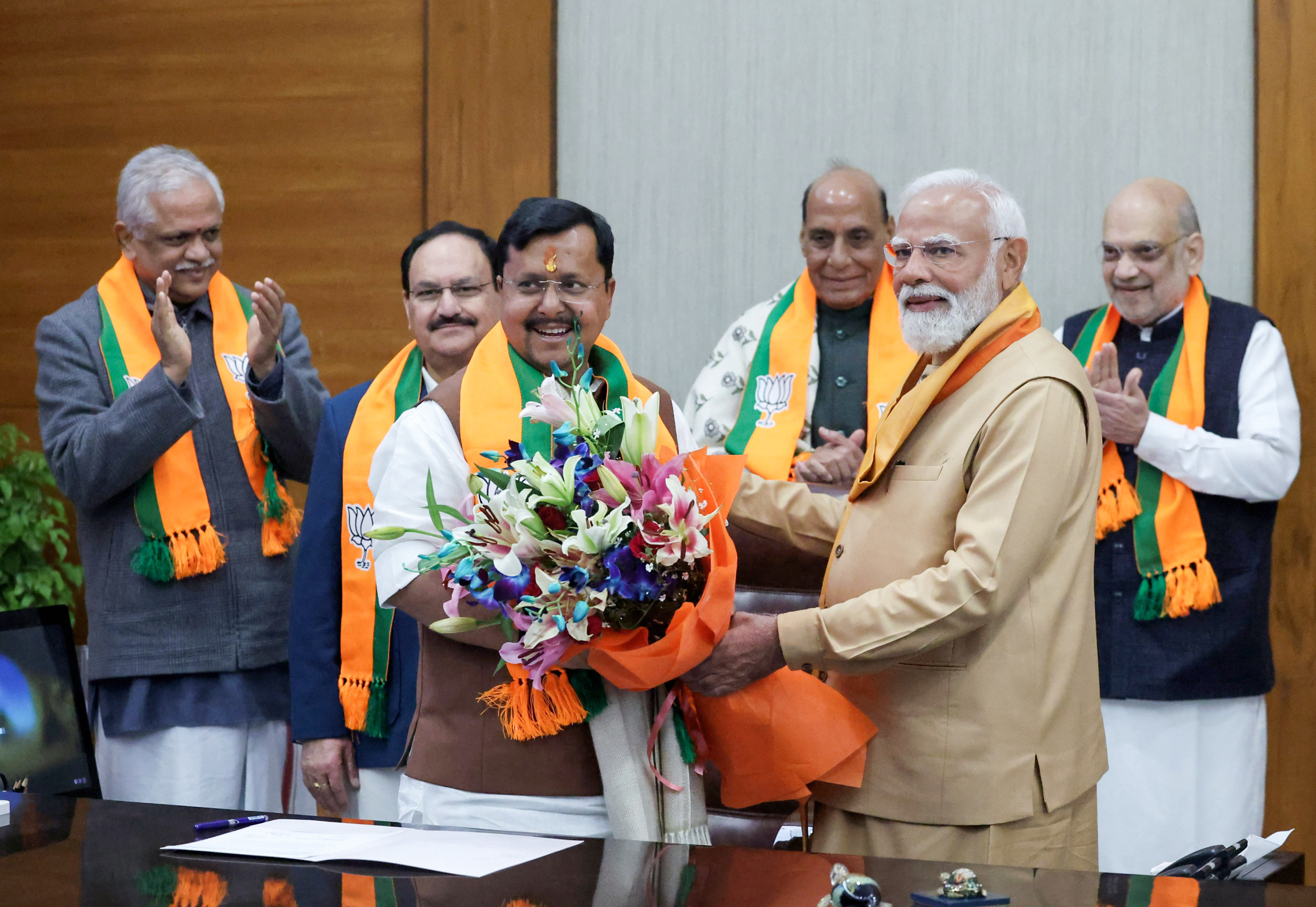 Nitin Nabin Rolls Out Bengal Strategy, Targets 15 Years Of Trinamool Rule