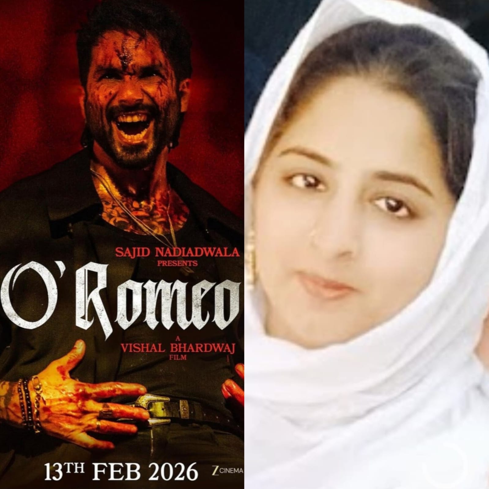 &lsquo;ओ रोमियो&rsquo; विवाद पर बोलीं हुसैन उस्तरा के बेटी सनोबर शेख, कहा पिता की तरह दिखता है शाहिद कपूर का किरदार