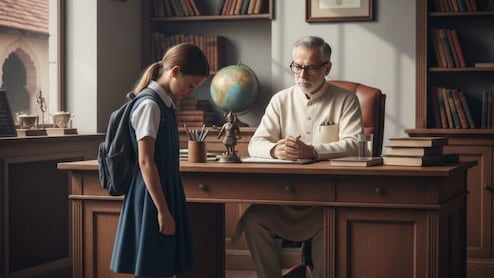 Kolhapur News : मुख्याध्यापकाची नियत फिरली, शाळेतील मुलीला घरी बोलावलं आणि... कोल्हापूर हादरलं!