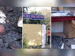 डीईओ ऑफिस में आग पर गरमाई सियासत, भाजपा ने बताया भ्रष्टाचार छुपाने की कांग्रेसी साजिश