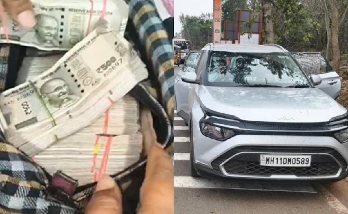 Rs 30 Lakh Cash Found In Maharashtra-Registered Car Near Andhra Temple