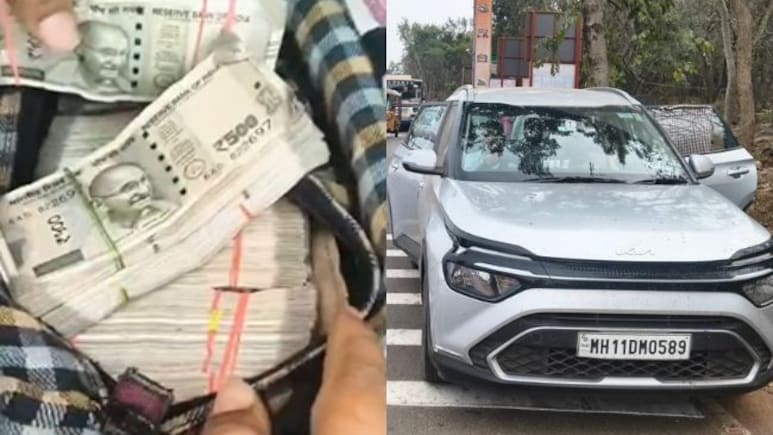 Rs 30 Lakh Cash Found In Maharashtra-Registered Car Near Andhra Temple
