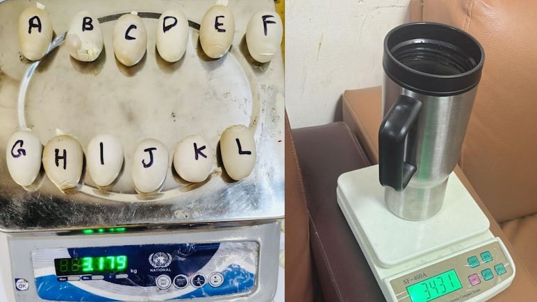 मुंबई एयरपोर्ट पर 3.05 किलो सोने की तस्करी नाकाम, पानी की बोतल में छिपाकर ला रहे थे 3.89 करोड़ का गोल्ड