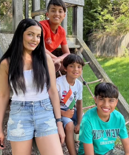 On Republic Day, Celina Jaitly's Message To Sons: "Don't Forget You Are Half-Indian"