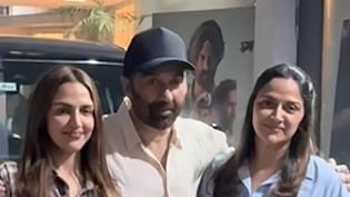 बॉर्डर 2 की स्पेशल स्क्रीनिंग पर सनी देओल की सौतेली बहनें, ईशा और अहाना के साथ पोज देते दिखे बड़े भैया