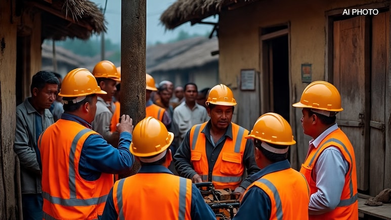 JEE से एक ने लिया पंगा, विभाग ने काट दी पूरे गांव की बिजली