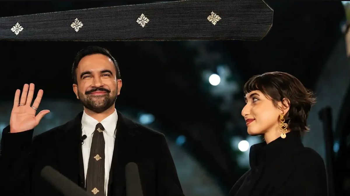 New York Mayor Zohran Mamdani's Swearing-In Look Has An Indian Connection