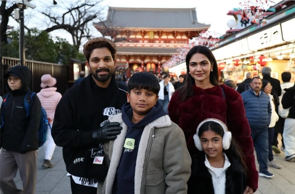 Allu Arjun's Japan Food Trail: Sushi Art, Matcha Ice Cream And More