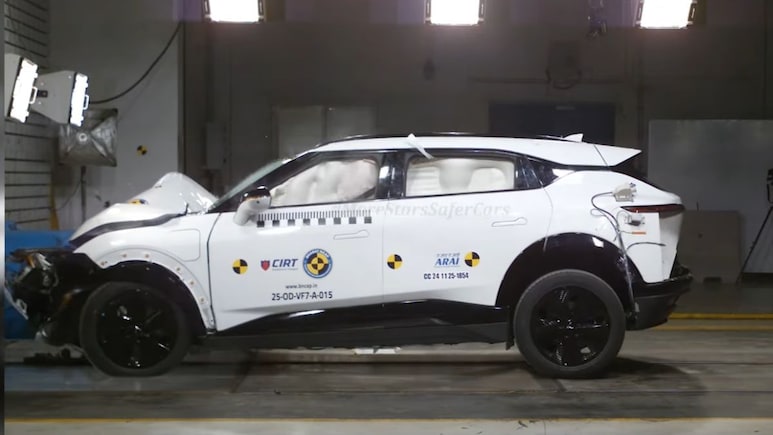 VinFast VF6, VF7 Electric SUVs Bag Full 5-Star Bharat NCAP Crash Test Ratings