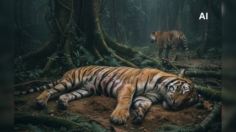 अचानकमार बाघ अभयारण्य में मिला टाइगर का शव, अधिकारियों ने ये बताई मौत की वजह&nbsp;