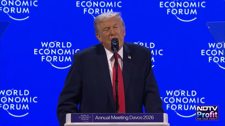 Davos 2026: Donald Trump Says Canada 'Lives Because Of USA' In Rebuke To Mark Carney