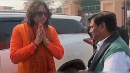 डोटासरा ने MLA बालमुकुंदाचार्य को पढ़ाया कानून का पाठ, 'बाबा' ने जोड़ ल&zwj;िए हाथ