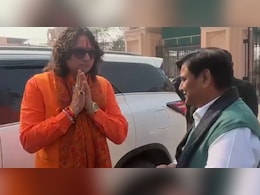 डोटासरा ने MLA बालमुकुंदाचार्य को पढ़ाया कानून का पाठ, 'बाबा' ने जोड़ ल&zwj;िए हाथ