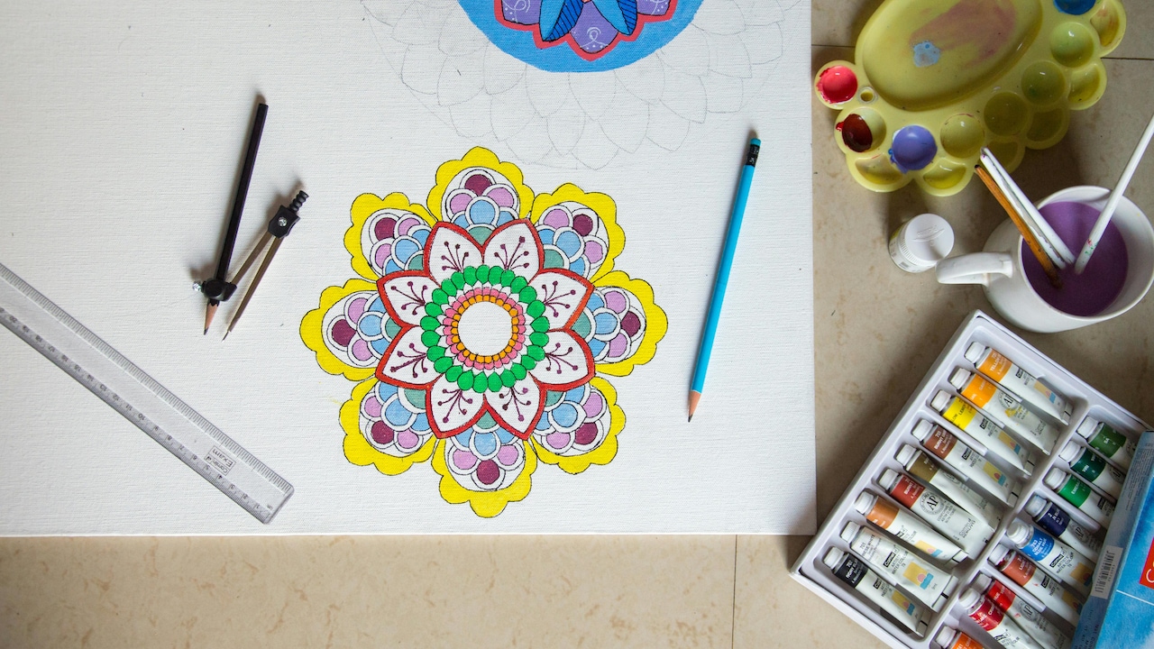 Mandala art spares you from Mandala art spares you from