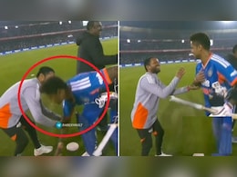 सूर्यकुमार यादव मैच जीतने के तुरंत बाद भागे डगआउट में, गुरु गंभीर नहीं, इस शख्स के चरणों को छूकर लिया आशीर्वाद