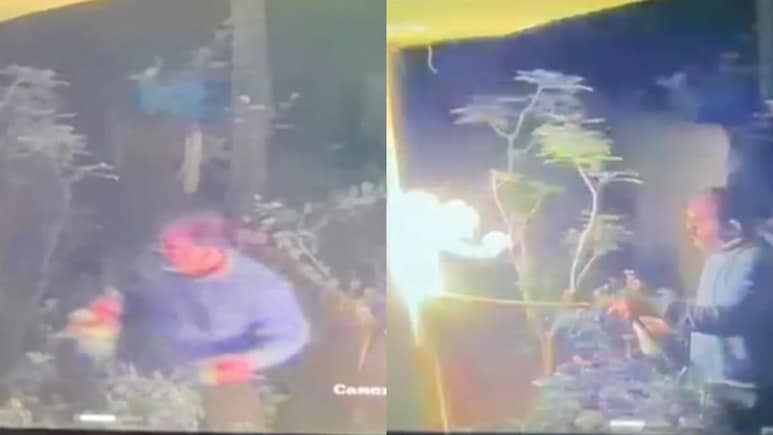 Video: Man Goes To Set Brother's House On Fire, Ends Up Getting Caught In It