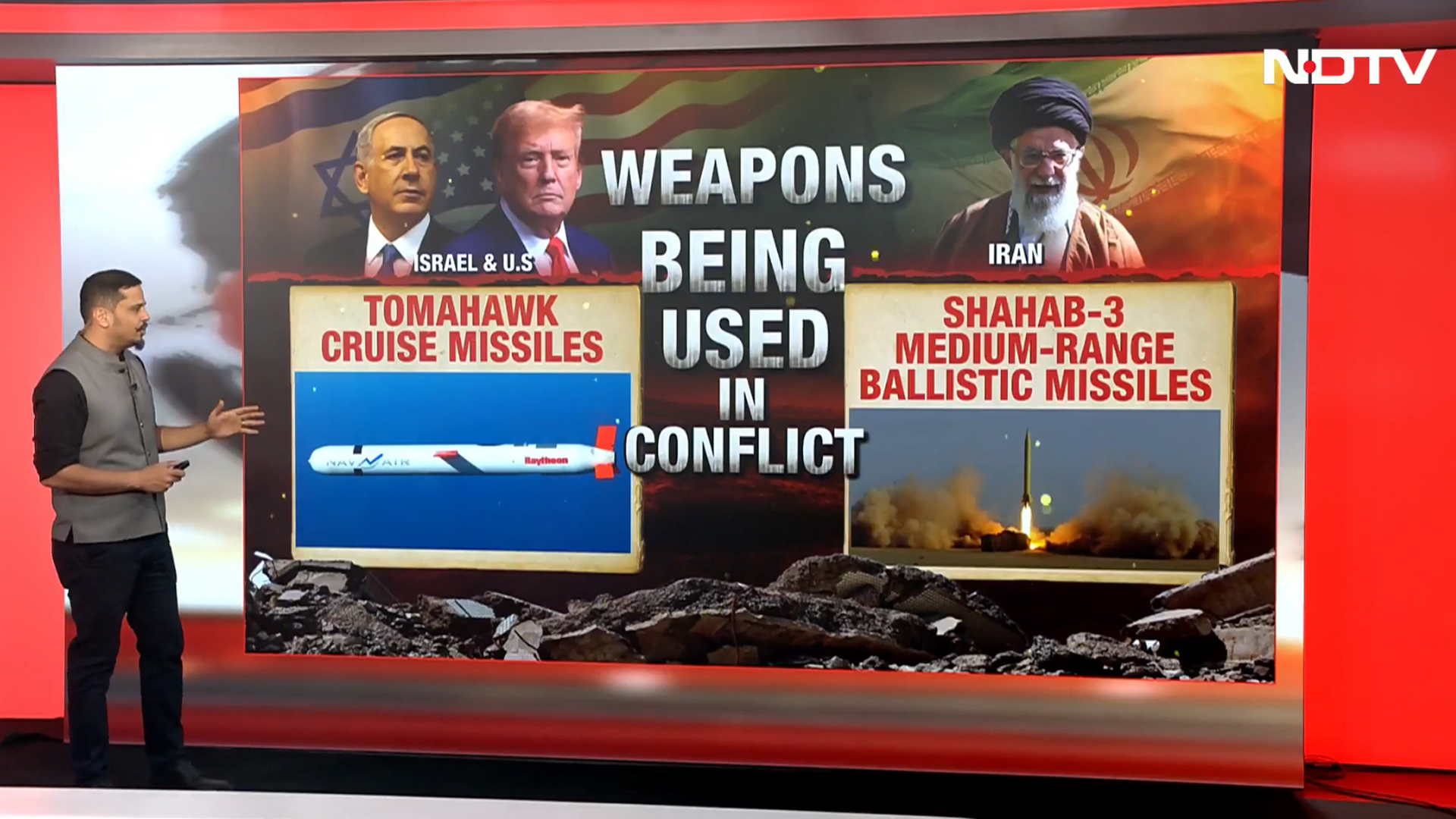 Tomahawks, Bunker-Busters, Ballistic Missiles: Weapons Driving Israel-Iran War