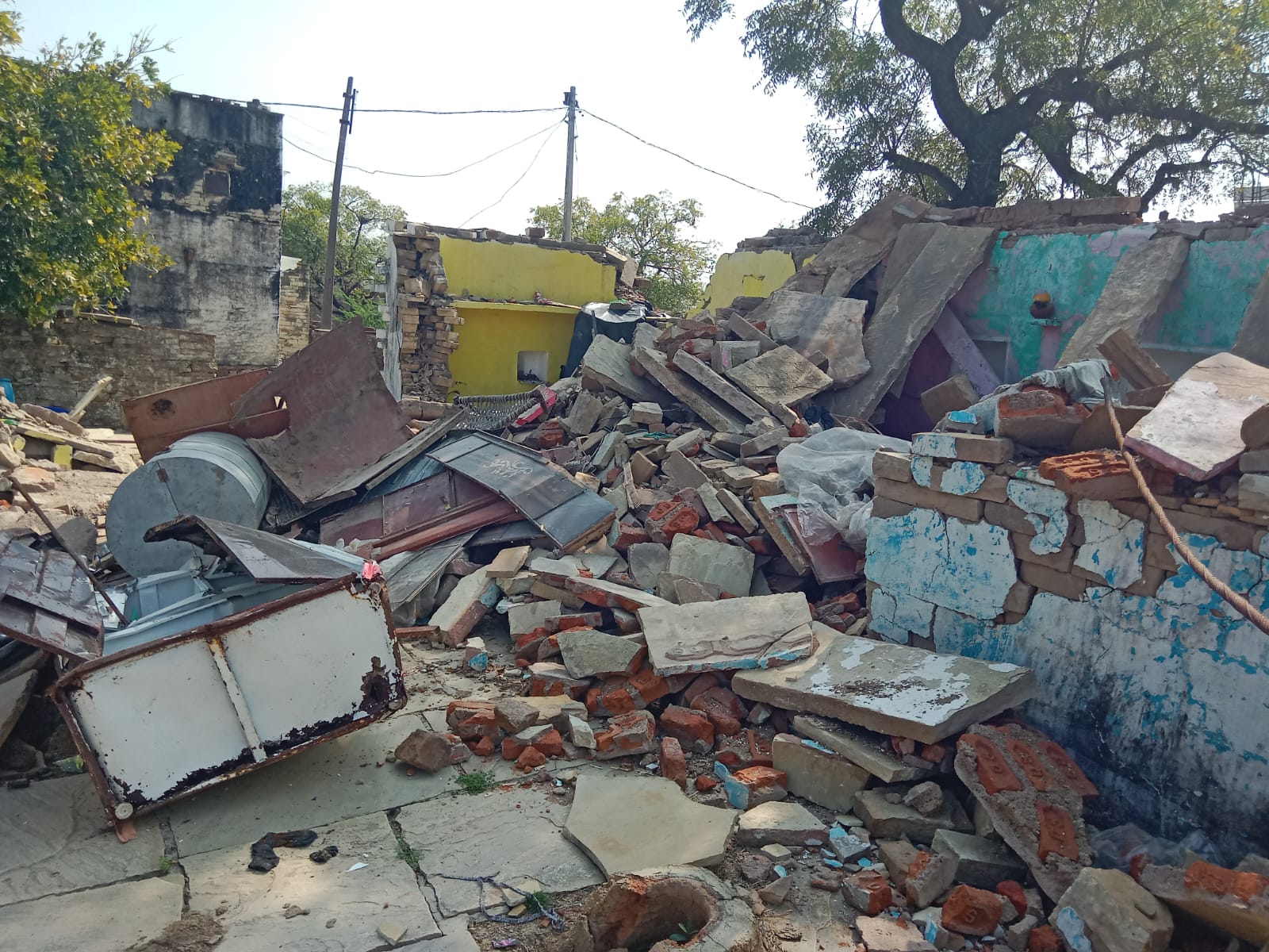 Bulldozer At Midnight: Bride's Father Flattens Groom's House In Gwalior