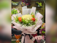 Valentine’s Day पर Viral हुआ अनोखा Vegetable Bouquet, घर वाले भी देखकर हो जाएंगे खुश