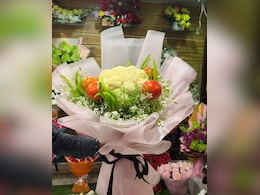 Valentine&rsquo;s Day पर Viral हुआ अनोखा Vegetable Bouquet, घर वाले भी देखकर हो जाएंगे खुश