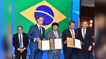 APSEZ, NMDC And Brazil's Vale Sign Pact To Build Iron Ore Hub At Gangavaram