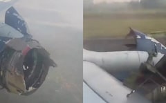 On Camera, Midair Explosion Leaves Jet Engine Shredded, Passengers Terrified