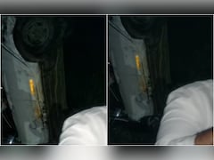 दिल्ली में रफ्तार का कहर, कार ने बाइक को हवा में उड़ाया, वीडियो देख जाएंगे सहम