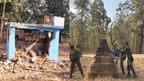 Gadchiroli News : दहशतीचं प्रतीक असलेली 44 माओवादी स्मारके उद्ध्वस्त, गडचिरोली पोलिसांची मोठी कारवाई