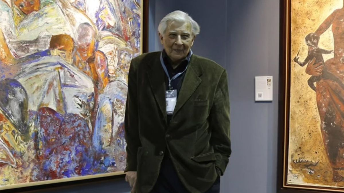 At 100, Krishen Khanna Honoured With Lifetime Achievement Award At NDTV Masterstroke Art Awards