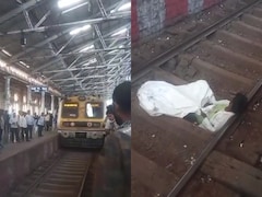 On Camera, Train Stops Just In Time As Drunk Teen Sleeps On Tracks